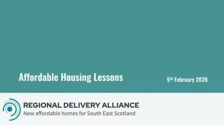 Affordable housing webinar - lessons learned - February 2026