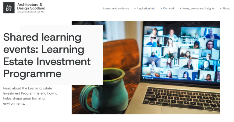 Link to all shared learning events